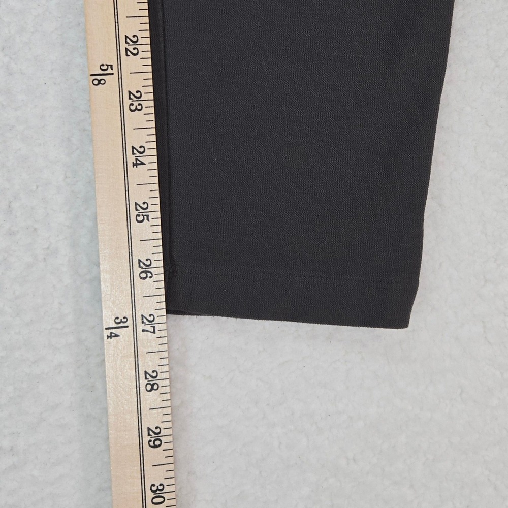 Eileen Fisher Womens Gray Slim Leg Ankle Pants Medium Stretch Knit Minimalist - Picture 9 of 13